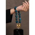 Beaded Stone Wristlet