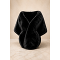 The Cinched Fur Shawl